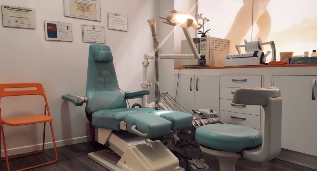 Clínica de podología y fisioterapia en Madrid centro.
